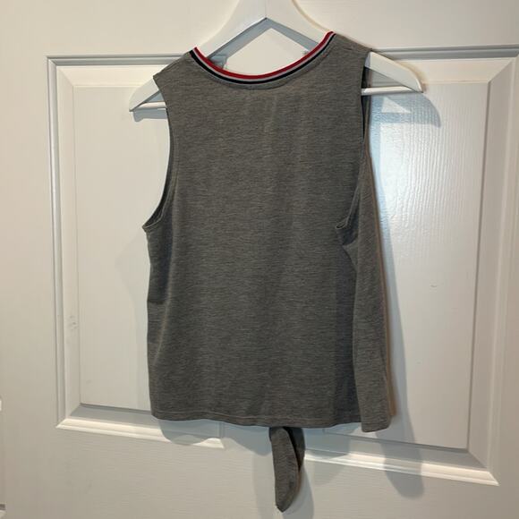 Captain Marvel sleeveless tee tied waist Large Preowned - Picture 6 of 6